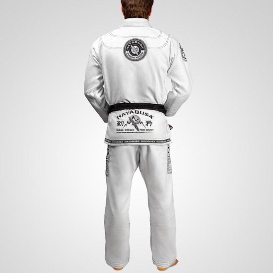 Hayabusa Goorudo 3.0 Gold Weave Jiu Jitsu BJJ Gi Wit A4