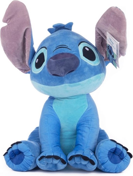 Disney Lilo & Stitch - Stitch Knuffel met Geluid 45cm | bol