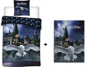 Harry Potter Hedwig dekbedovertrek + fleecedeken PROMOpack