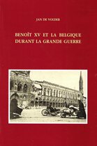 Benoît XV et la Belgique durant la grande guerre
