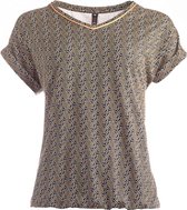 NED T-Shirt NOX korte mouw Fudge Festive Dot Tricot XXL