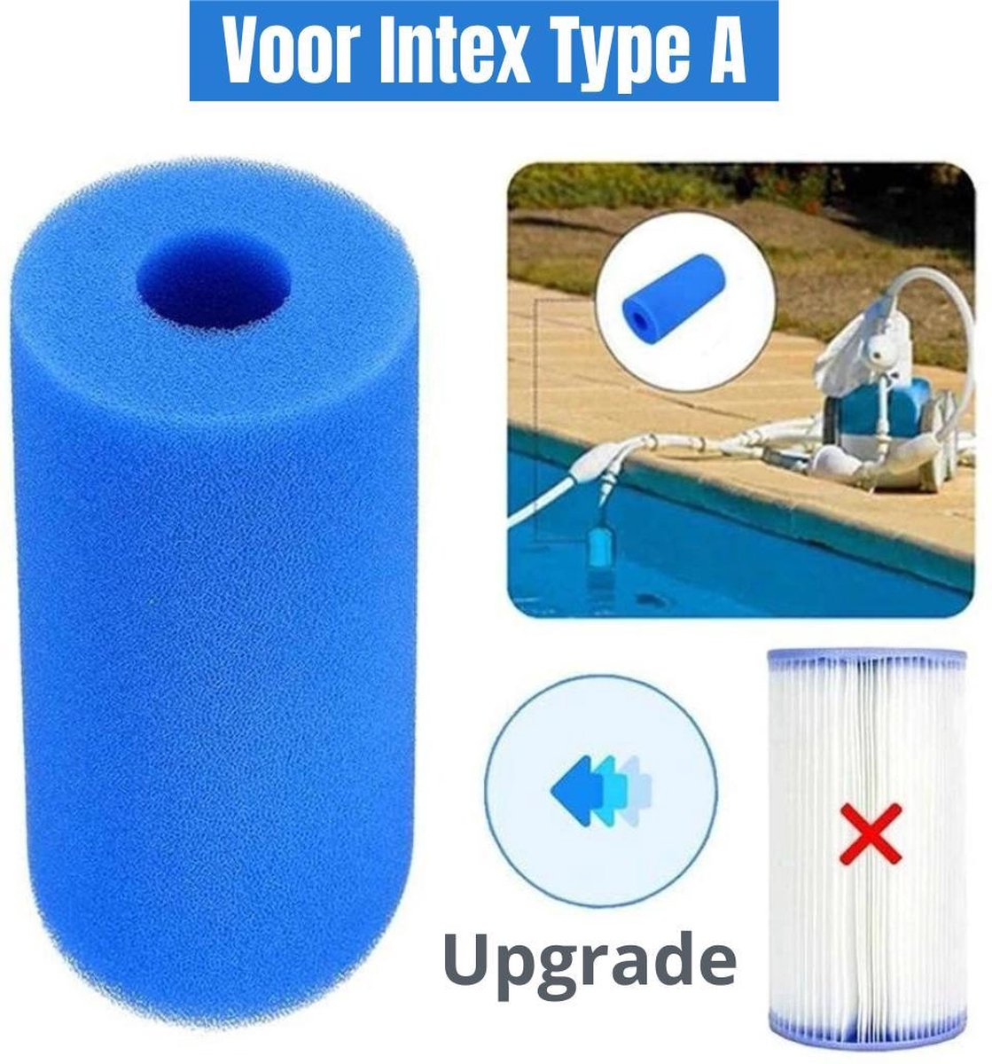 ABOOFAN 2 Stuks aquarium filterkatoen schoonmaak