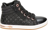 Skechers Quilted Squad Meisje Sneaker - Zwart - Maat 37