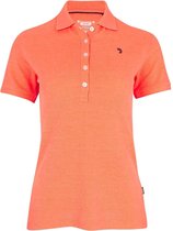 J&JOY - Poloshirt Essentials Vrouwen 23 Coral Fiery