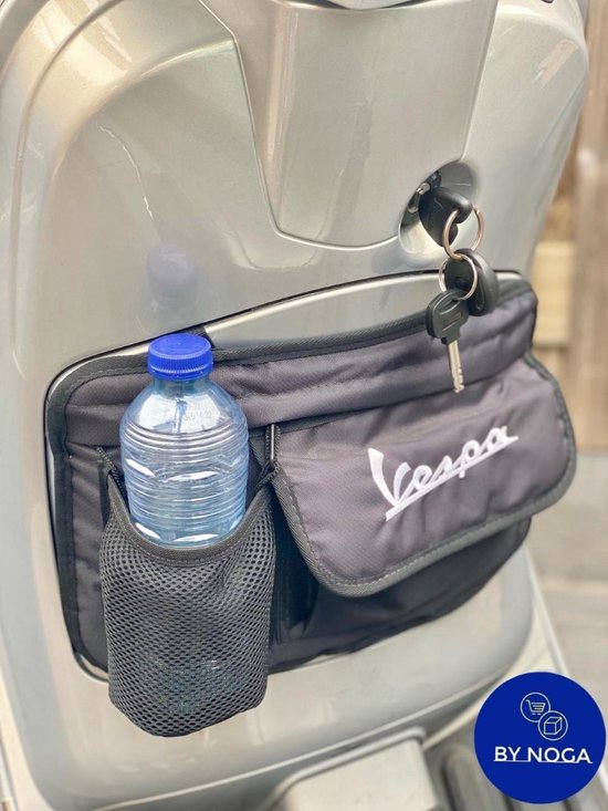 By Noga @ Vespa Scootertas + KEYCOVER , Waterdicht, scooter accessoire,  Beenschild | bol.com