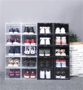 Boîte à chaussures ronde Limited® | Stockage de chaussures | Chaussures | Étagère à chaussures | Armoire à chaussures | Rangement de chaussures | Noir