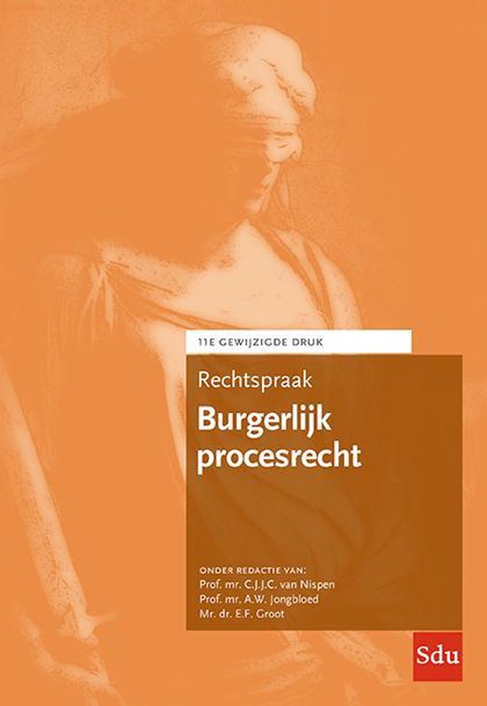 Rechtspraakreeks - Rechtspraak Burgerlijk procesrecht - cover