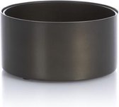 XLBoom Noella bowl D17.5cm H8.5cm mat zwart
