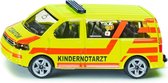 Duitse kinderambulance Volkswagen Multivan T5 geel (1462)