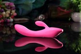 Konijn Vibrator - Tril en schokfunctie - Rabbit Vibrator - Anale vibo - 7 vibraties - Roze