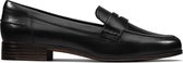 Clarks - Dames schoenen - Hamble Loafer - E - Zwart - maat 5