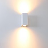 Proventa AllWeather Muurlamp voor buiten - Rechthoek - Wit