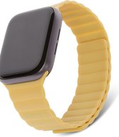 DECODED Silicone Magnetic Traction Strap | Geschikt voor series 6 / SE / 5 / 4 (44mm) / 3 / 2 / 1 (42mm) - Tuscan Sun