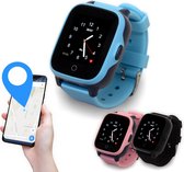 KUUS. W2 - Smartwatch kinderen, GPS horloge kind, kinder GPS tracker - Videobellen functie - 4G netwerk - Blauw - Nu tijdelijk met €5 gratis beltegoed!