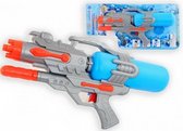 waterpistool junior 46 cm blauw/grijs
