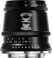TT Artisan - Cameralens - 17 mm F1.4 APS-C voor Sony E-vatting