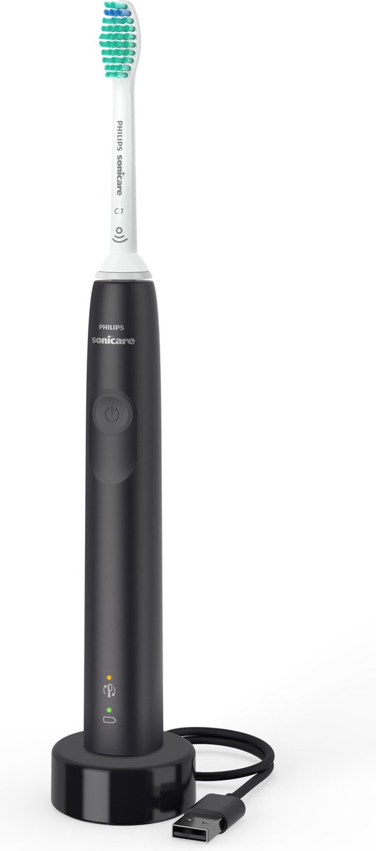 Philips Sonicare Series 3100 HX3675/15 - Elektrische tandenborstel - Zwart  & Roze -... | bol.com
