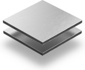 Keukenachterwand aluminium 3 mm - 180x90cm
