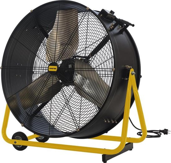Professionele Master DF36P ventilator 360° verstelbaar, poedercoating, krachtige vloerventilator voor luchtcirculatie