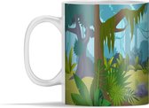 Mok - Jungle - Natuur - Cartoon - 350 ml - Beker