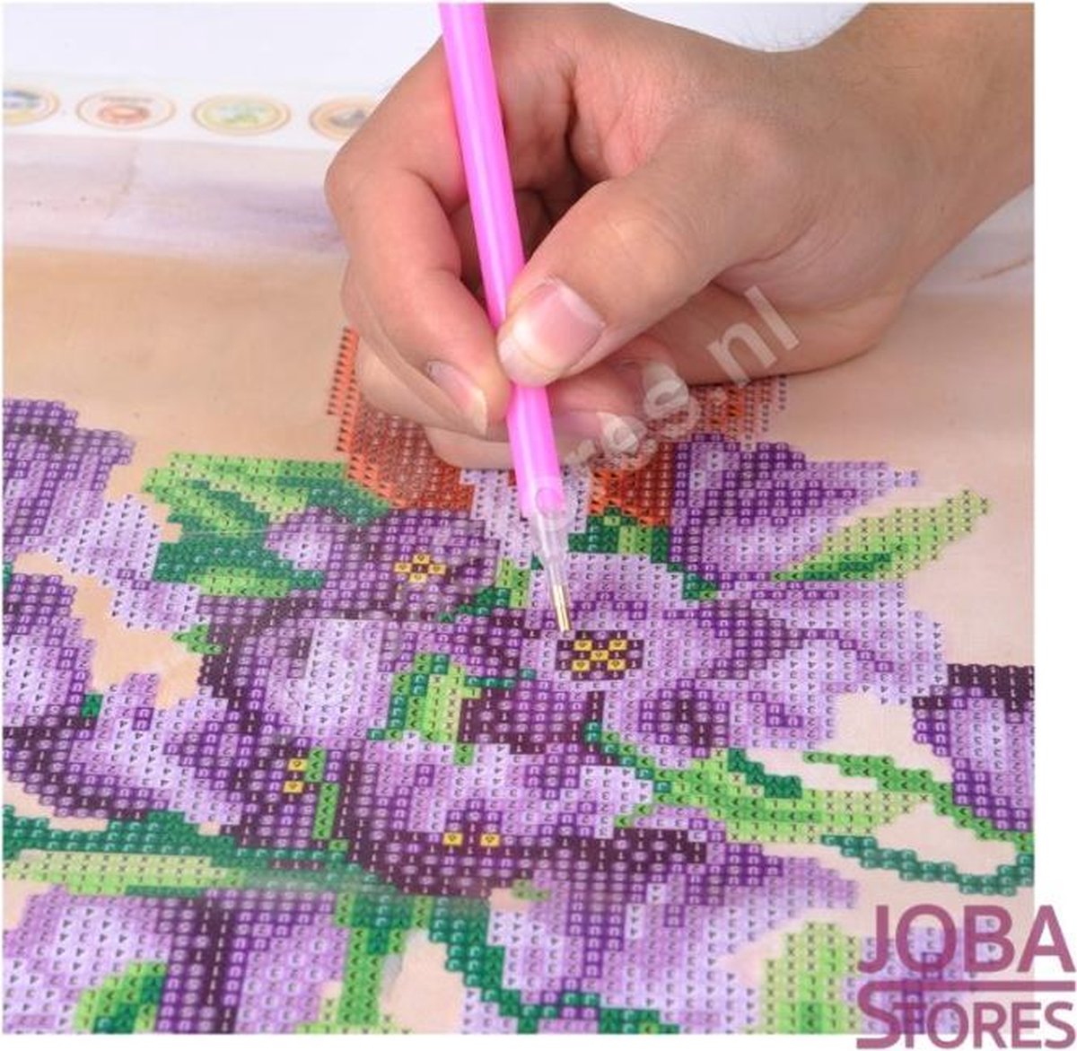 Diamond Painting "JobaStores®" Kat en Hond 30x40cm