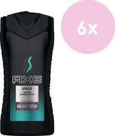 Axe - Douchegel - Apollo - 6 x 250ML - Voordeelverpakking