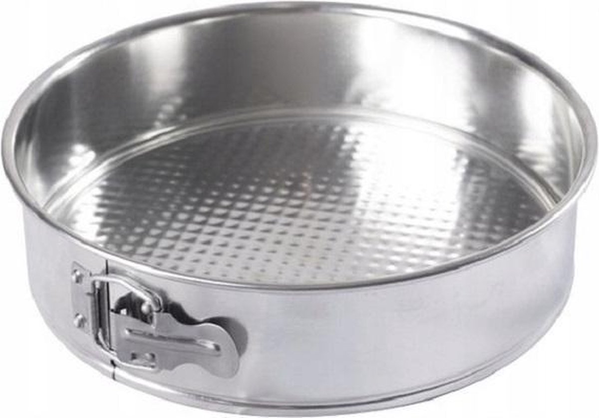 Tortownica ronde springvorm - Bakvorm - Cakevorm - Ø 30 cm zilver