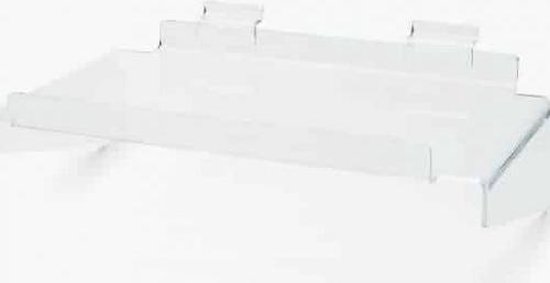 5 pièces! Etagère de Présentation Acryl Slatwall 42 cm x 27 cm