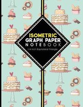 Isometric Graph Paper Notebook: 1/4 Inch Equilateral Triangle