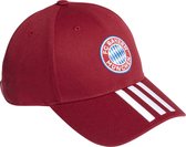 FC Bayern München pet Adidas 3 strepen volwassenen bordeaux/wit