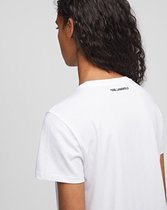 Karl Lagerfeld Ikonik - Outline - T-shirt - Wit - L