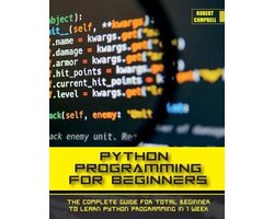 Omslag van Programming- Python Programming for Beginners