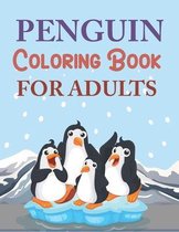 Penguin Coloring Book For Adults