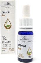 Hemp diffusion cbd olie 2000mg 10ml 20% hemp extract