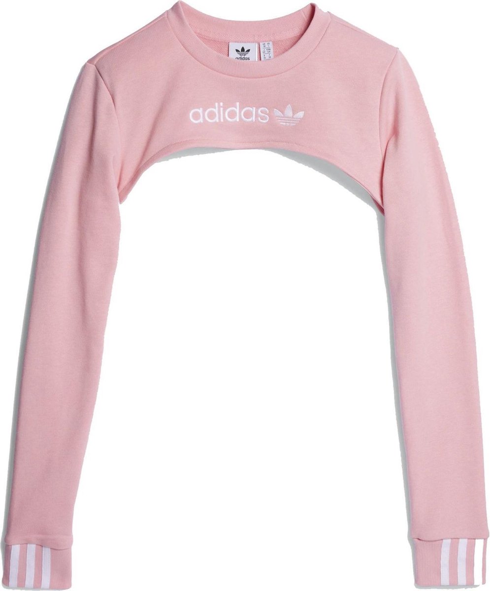 adidas Originals Shrug Sweater Femme Sweat Rose | bol.com