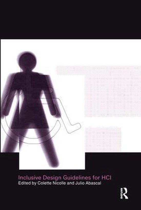 Inclusive Design Guidelines for HCI - cover