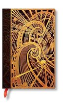 New York Deco-The Chanin Spiral (New York Deco) Mini Lined Hardcover Journal