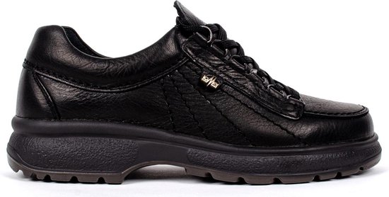 Lomer - New Valiant Dames Veterschoenen Black - Maat 40