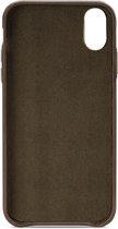 Senza Desire Leather Cover with Card Slot Apple iPhone Xs Max Burned Olive