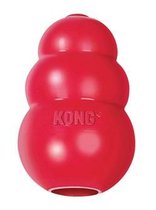 Kong Classic - Hondenspeeltje - Rood - S - 4,5X4,5X7,5 cm