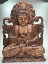 Amida Boeddha met schild