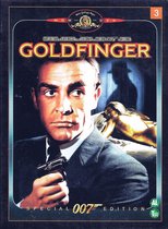 James Bond 007 GOLDFINGER DVD Special Edition Actie Film met Sean Connery Taal: Engels Ondertiteling NL Nieuw!