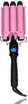 JDBEAUTY Crimper - Golvenkrultang - Wafeltang - Waver - Roze