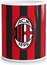 Sac AC Milan - mug rayures rouge/noir