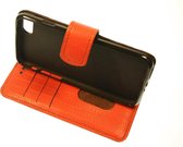Made-NL vier pasjes  (Samsung Galaxy S20) book case rood slang print glad leer schijfmagneet