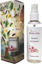 Beauty & Care - Rozenmusk Bed & Bodymist - 100 ml spray fles