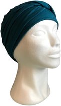 Chemo muts dames - Tulband Cap - Petrol