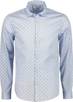 Scotch & Soda Overhemd - Slim Fit - Blauw - XL