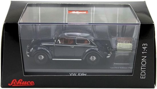 MAJORETTE VW BEETLE Coccinelle avec remorque d'habitation bleu clair