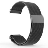 20 mm Milanese roestvrijstalen vervangende horlogeband voor Amazfit GTS / Amazfit GTS 2 (zwart)